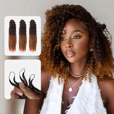 1 - Invisible Hairline Crochet Braid Extensions