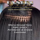 1 - BYOH - Texas ONLY - Bring Your Own Hair - Invisible Luxury Strand Extensions | PAYMENT PLAN