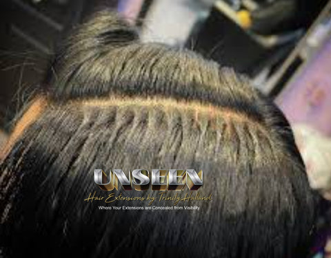1 - BYOH - Texas ONLY - Bring Your Own Hair - Invisible Luxury Strand Extensions | PAYMENT PLAN