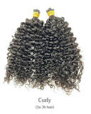 I-Tip Natural Textured Extensions (100 Pieces)