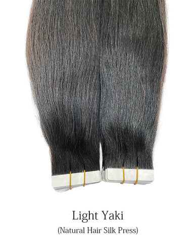Invisible Natural Textured Tape In Extensions (40 pieces)