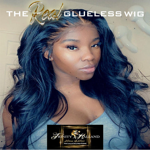 The Real 100% Glueless Lace Wig
