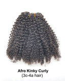 Wefted Bundle  Natural Textured Extensions (100 Grams)